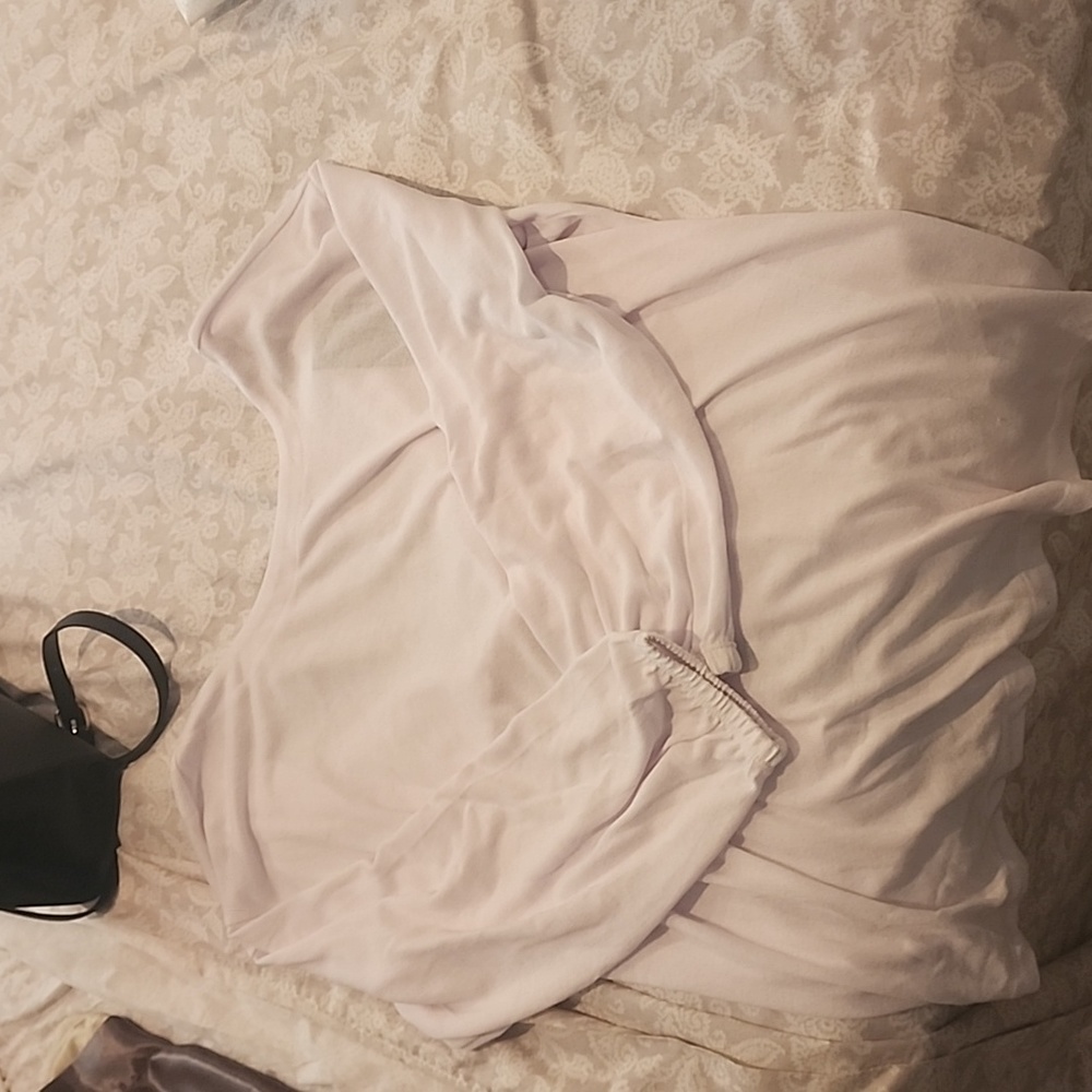 Eloquii twisted back l/s shirt